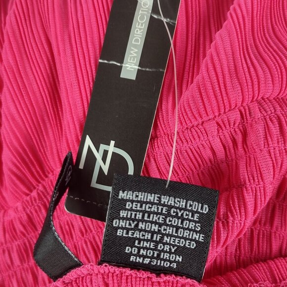 New Directions Womens Pink Azalea Formal Maxi Spaghetti Strap Dress Size M (NWT) - Picture 13 of 15